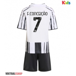 Juventus Francisco Conceicao #7 Thuis tenue Kids 2025-26 Korte Mouw (+ Korte broeken)